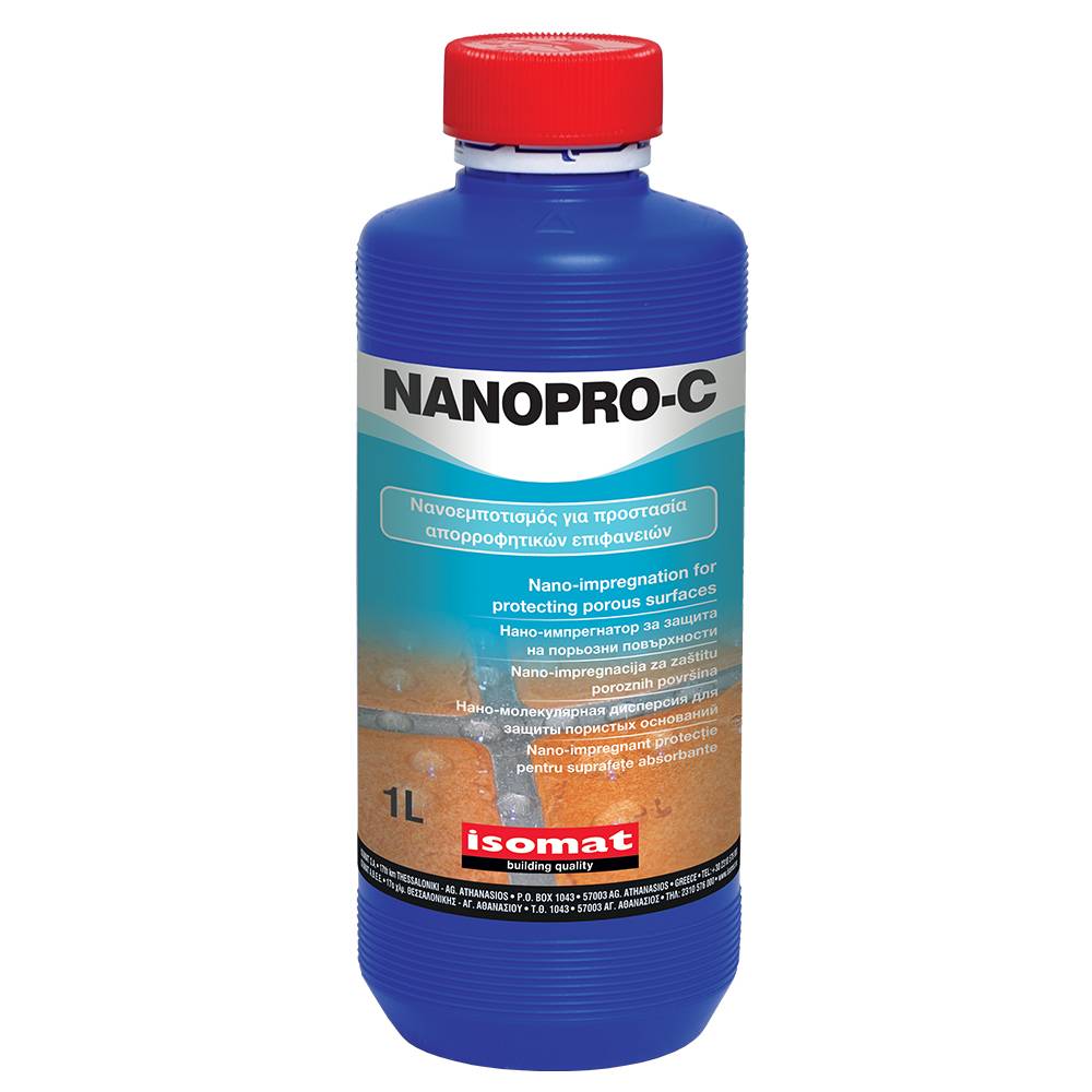 NANOPRO-C 1LTR ISOMAT (Nano impregnation for the protection of absorbent surfaces)